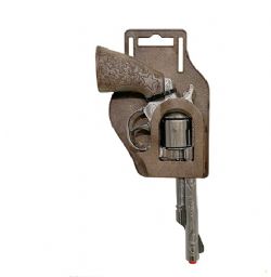 GONHER - REVOLVER DE COWBOY 8 COUPS AVEC ÉTUI - MÉTAL